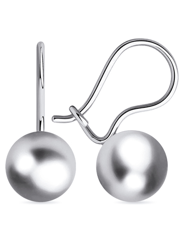 Серьги серебряные 925 шары