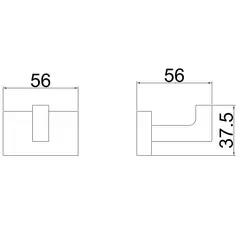 Крючок BELZ B90205-1, хром