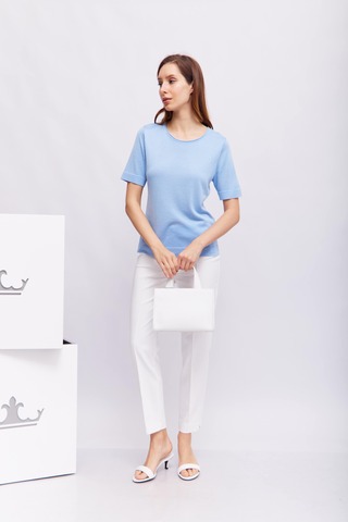 Bianca Джемпер тонкий с вискозой и люрексом