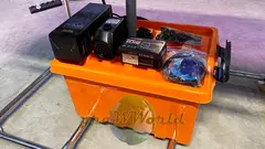 Гидропонный стеллаж для ОГУРЦОВ 2500х1250х600мм 1 ярус на 12 растений