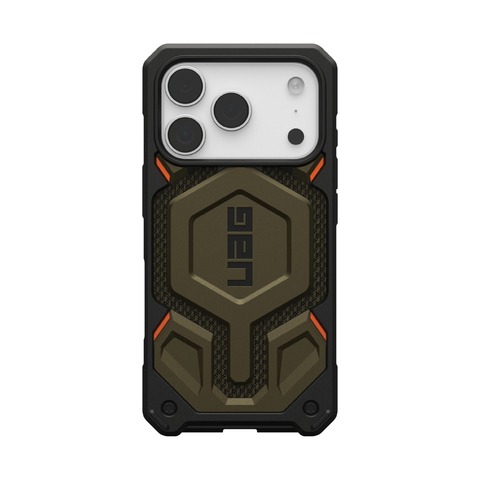Чехол Uag Monarch Pro Case для iPhone 17 Pro, Зеленый | Kevlar Element Green