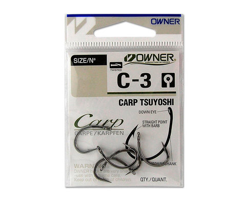 50923 C 3 № 1 Крючки OWNER Carp Tsuyoshi/ продажа от 5 уп.