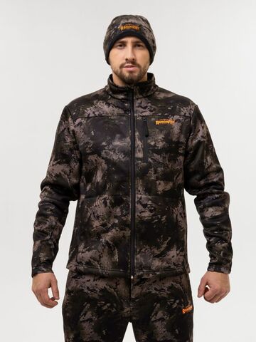 Демисезонный джемпер для охоты Remington Polar Dream FIT Black Camo на remingtonn.ru
