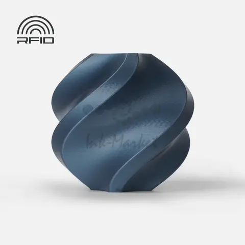 Пластик для 3D-печати Bambu Lab PLA Metal, 1.75 мм, 1 кг, синий металлик (Cobalt Blue Metallic), на катушке, A02-B2-1.75-1000-SPL