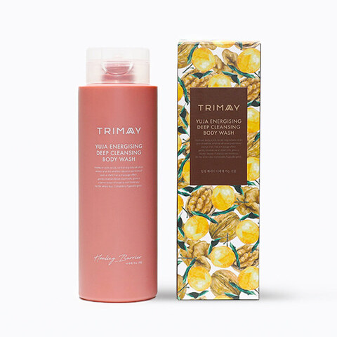 Гель-скраб для душа с экстрактом юдзу, 350 мл / Trimay Healing Barrier Yuja Energising Deep Cleansing Body Wash