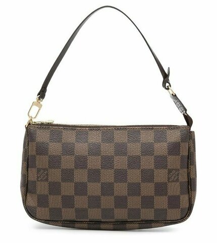 Клатч Louis Vuitton Pochette Accessoires 2008-го года коричневый