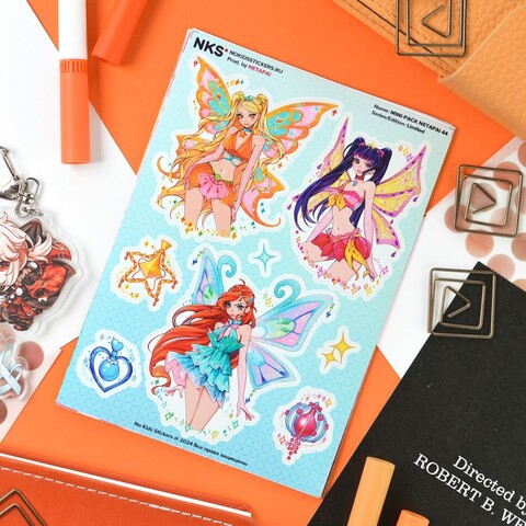 Стикеры NKS MINI PACK WINX 3