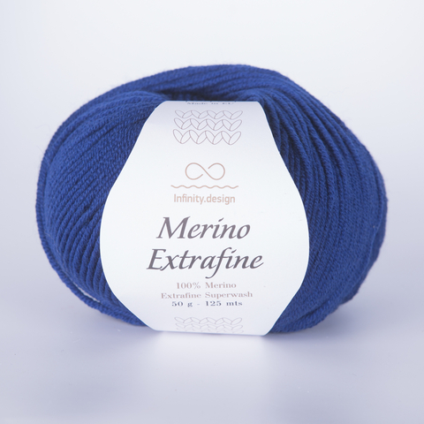 Пряжа Infinity Merino Extrafine 5575 темно-синий