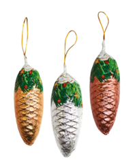 Фигура из темного шоколада "Шишка", 18 гр.