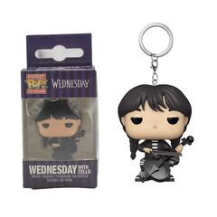 Funko Pop! Keychain Wednesday ( with cello )