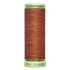 Нить Top Stitch 30/30 м для декоративной отстрочки, Gutermann, 847 медно-коричневый