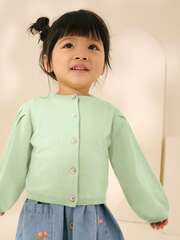 Кардиган для девочки Next AB6-925, Салатовый