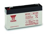 Аккумулятор YUASA NP 1,2-6 ( 6V 1,2Ah / 6В 1,2Ач ) - фотография