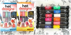 Набор для дизайна ногтей Hot Designs - 12 цветов