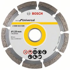 Алмазный отрезной круг ECO for Universal 125 мм 2608615028