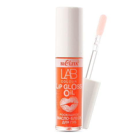 Белита LAB colour Масло-блеск для губ Роскошное тон 02 Red Peach 5мл