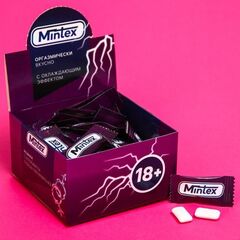 Жевательная резинка Mintex со вкусом мяты - 1 шт. - 