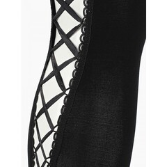 Чулки со шнуровкой сзади (Sense) (S/M)