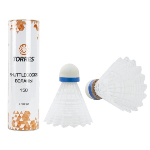 волан TORRES 80 BD20107 для бадминтона