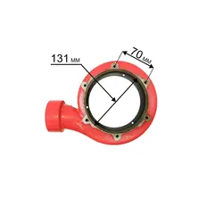 Корпус насоса водяного QUATTRO ELEMENTI Sewage 1700F Ci-Cut (909-082-041)