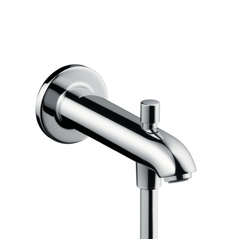 Излив для ванны настенный с переключателем Hansgrohe 13424000