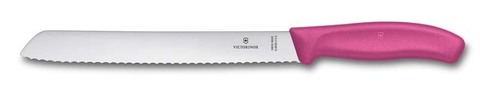 Нож Victorinox для хлеба, розовый (6.8636.21L5B)