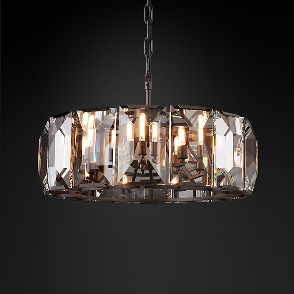 Светильник Harlow Crystal Round Chandelier. Е14