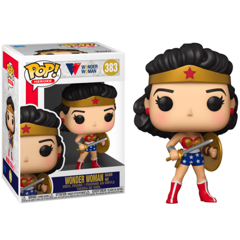Funko POP! DC. Wonder Woman 80: Wonder Woman (Golden Age) (383)