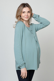 Блузка для беременных 11876 мята