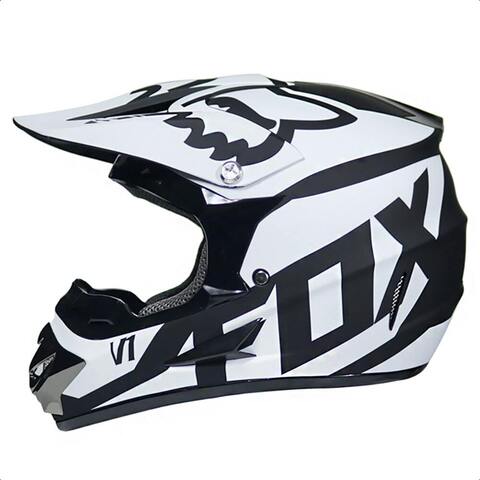 Шлем с защитой для подбородка с козырьком