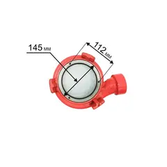 Корпус насоса водяного QUATTRO ELEMENTI Sewage 1700F Ci-Cut (909-082-041)