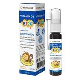 Витамин Д3 для детей спрей со вкусом банана, Vitamin D3, Risingstar, 20 мл. 1