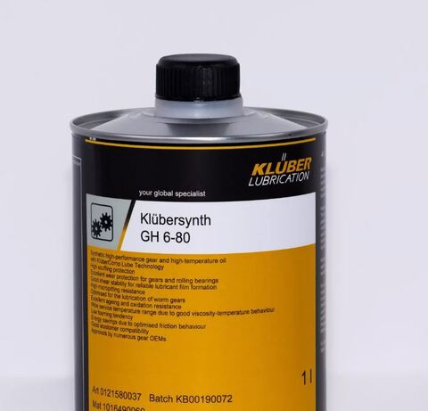 KLUBER Klubersynth GH 6-80 - масло редукторное - 1 л