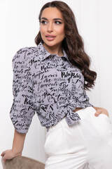 Рубашка "Пэрис" (грей) Б5823 LT Collection