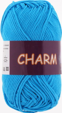 Пряжа Charm (Vita cotton) 4172 Голубая бирюза