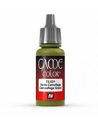 Game Color Camouflage Green 17 ml.