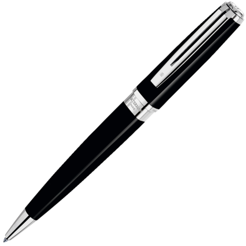 Ручка шариковая Waterman Exception Black ST Slim (S0637040)