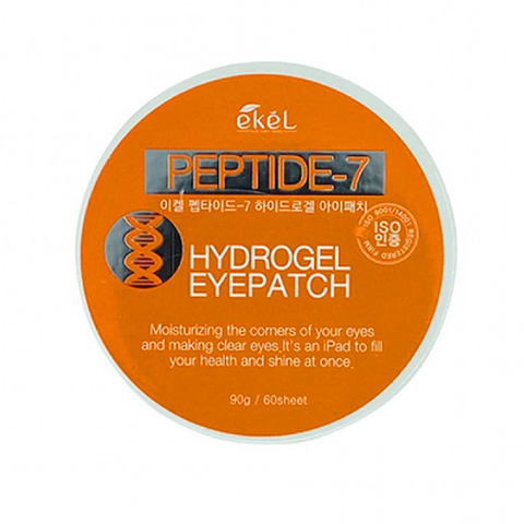 EKEL Патчи для глаз с пептидом - Peptide 7 Hydrogel Eyepatch 60 шт