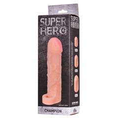Фаллоудлинитель SUPER HERO Champion - 17,5 см. - 