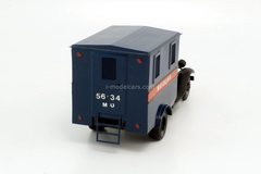 GAZ-AA Militia Prison Van 1937 Police Workshop Micromodel 1:43