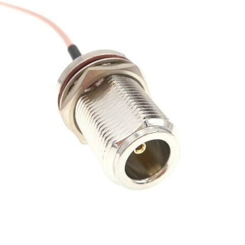 Антенный адаптер для модема-роутера (пигтейл) U.fl(IPEX)-N(female) кабель RG178 30см.