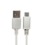 Кабель USB - Micro-USB 2А ISA 1м (100 см) (Белый)