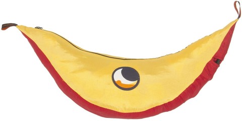 Картинка гамак туристический Ticket to the Moon original hammock Burgundy/Dark Yellow - 2