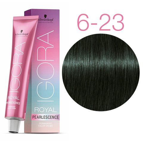 Schwarzkopf Igora Royal Pearlescence 6-23 Темный русый бирюза