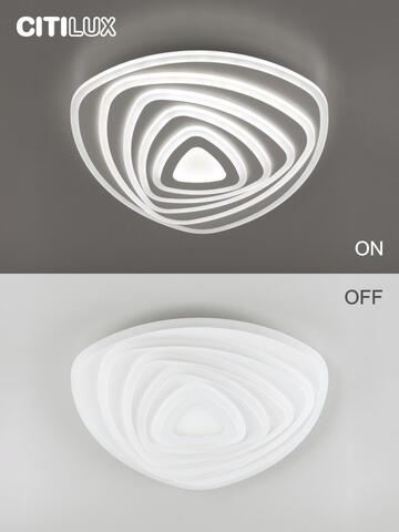 Потолочный светодиодный светильник Citilux Триест Смарт CL737A35E