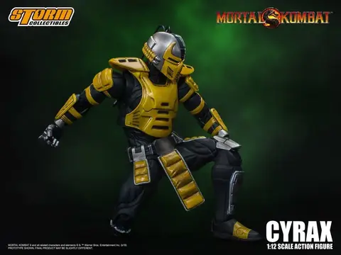Фигурка Сайракс масштаб 1/12 Мортал Комбат Storm Collectibles