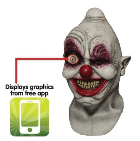 Mask Halloween Evil Killer Clown Digital Dudz