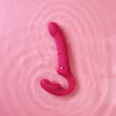 Страпон Lovense Lapis двусторонний, гибкий c вибрацией