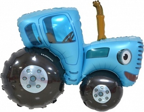 К Фигура, Синий трактор, 42''/107 см, 1 шт. (В упаковке)