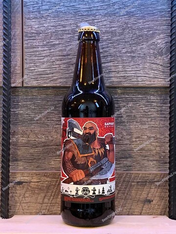 MJOLNIR (Мьёльнир) Чёрный Вепрь Медовуха с карамелью 0,5 л. Медоварня Традиции Предков